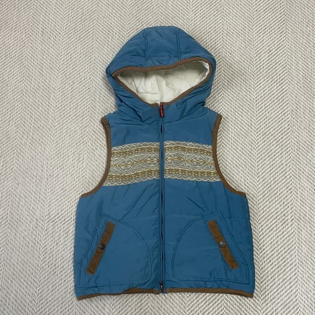 니콜클럽 세덱션 에스닉 패딩베스트 