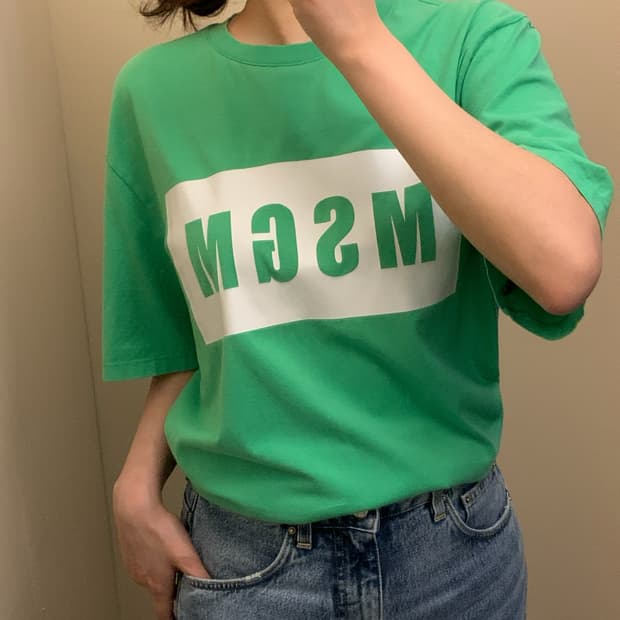 MSGM 반팔티