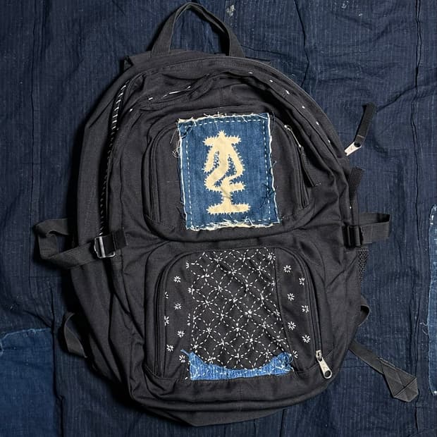 Jansport by Mokuto 사시코 보로 백팩