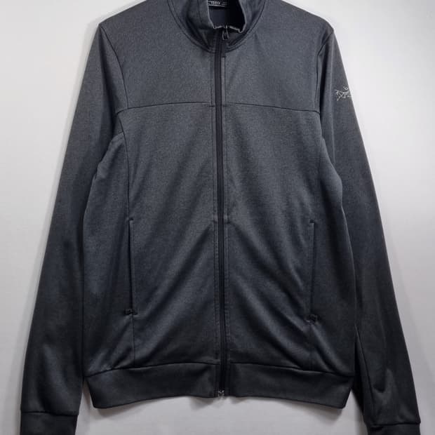 S ) 아크테릭스 다크그레이 약기모 트레이닝 져지 트랙탑