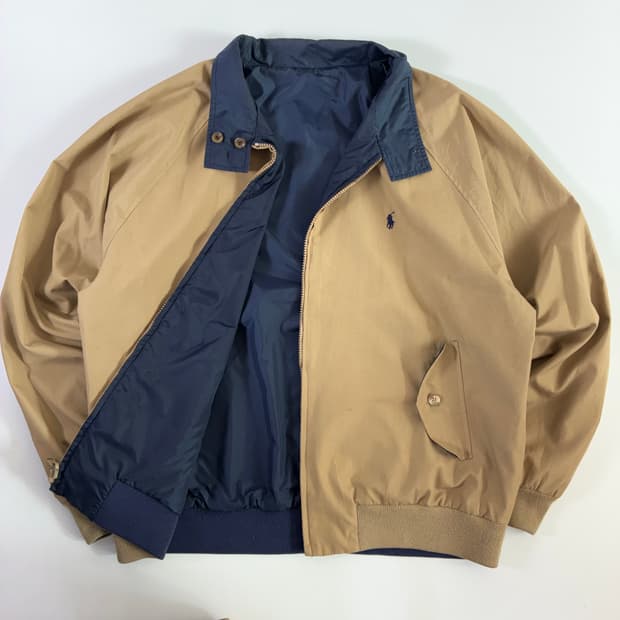 Polo 폴로 랄프로렌 00‘s 리버시블 폴리쉘 바라쿠다 자켓