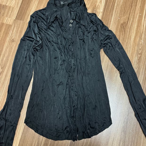 VTG 블랙 블라우스