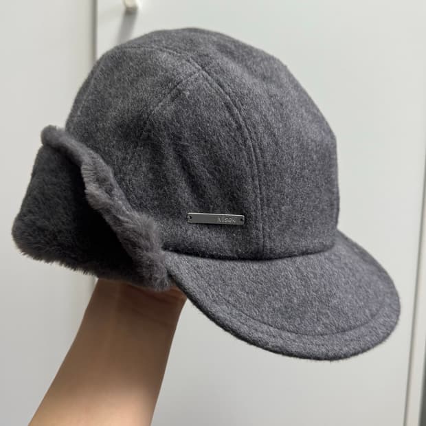미세키서울 뉴스보이 캡 차콜