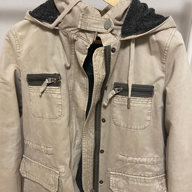 캘빈클라인 빈티지 자켓 S(사파리자켓, 베이지) / 이너 탈부착 가능