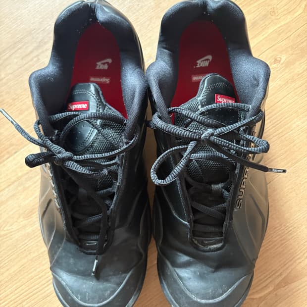 Supreme x nike 에어줌 코트포짓 sp 블랙 275