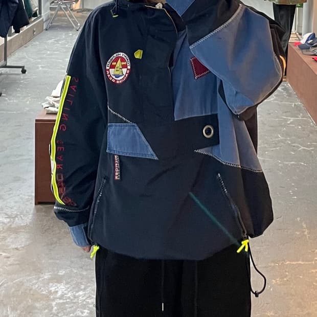 타미힐피커 세일링 기어 아노락 후드 바람막이 자켓 H1531