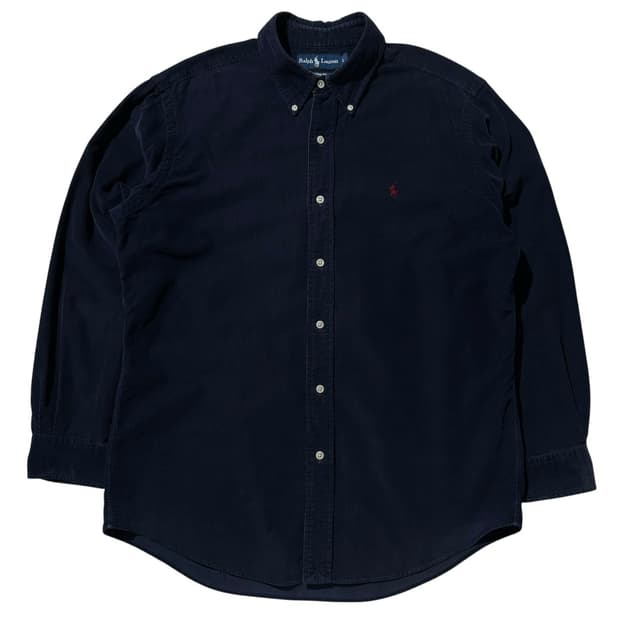 폴로 랄프로렌 코듀로이 셔츠 네이비
