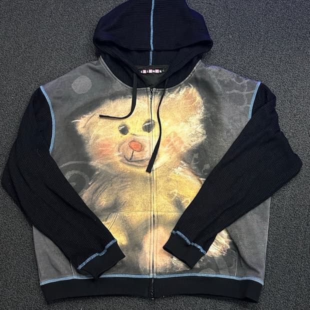 (S)CFIERCE 메모리얼 베어 후드집업 팝니다