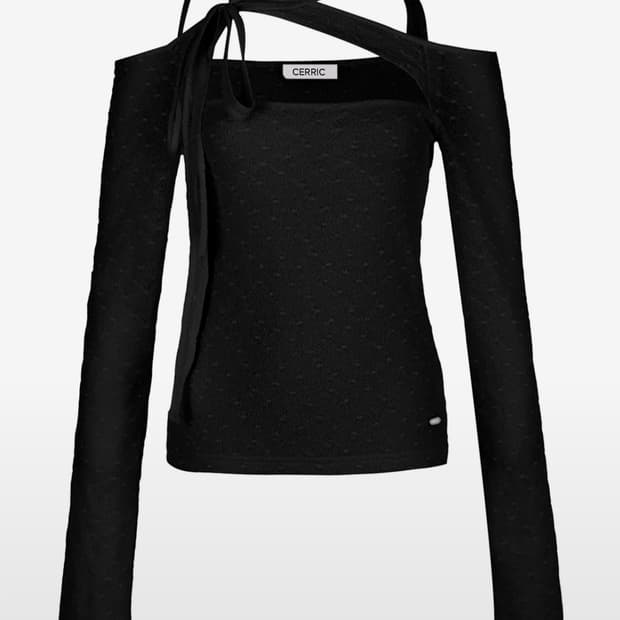 CERRIC 세릭 lace tangle strap top