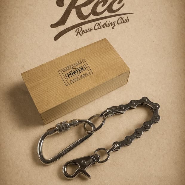 요시다 포터 바이시클 체인 키링