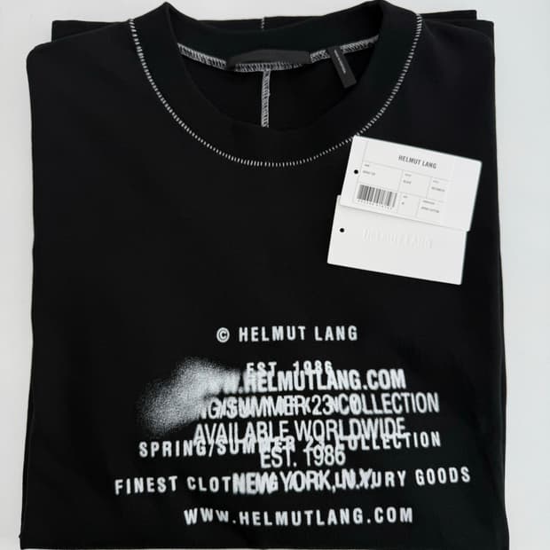 HELMUT LANG 헬 무트랭 티셔츠