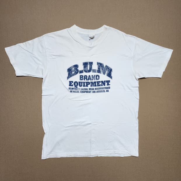 B.U.M Equipment 빈티지 반팔 티셔츠88