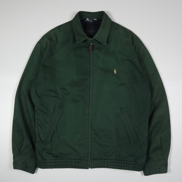 폴로 랄프로렌 딥그린 스윙톱 자켓