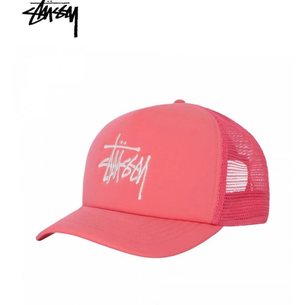스투시 트러커 캡 모자