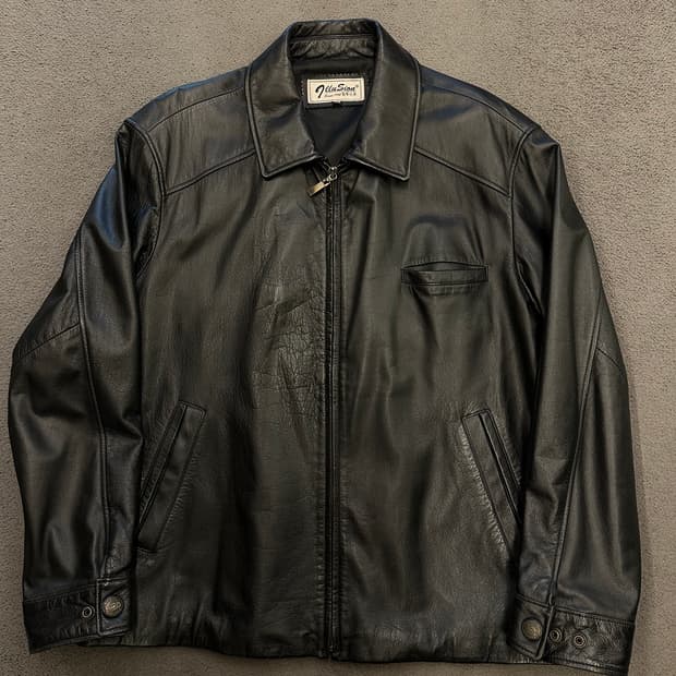 일루시온 빈티지 소가죽 자켓 처분 