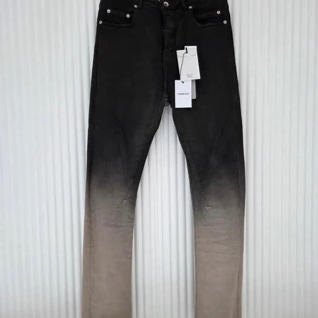 Rick Owens DRKSHDW Detroit Cut Denim 