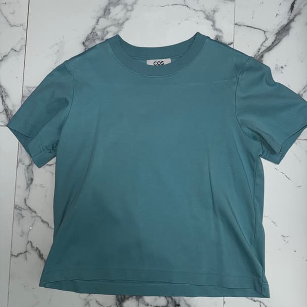 Cos 민트 티셔츠 S