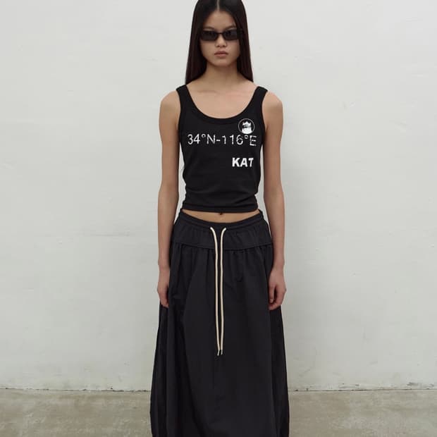 엘씨디씨 티엠 볼륨 롱스커트 VOLUME LONG SKIRT