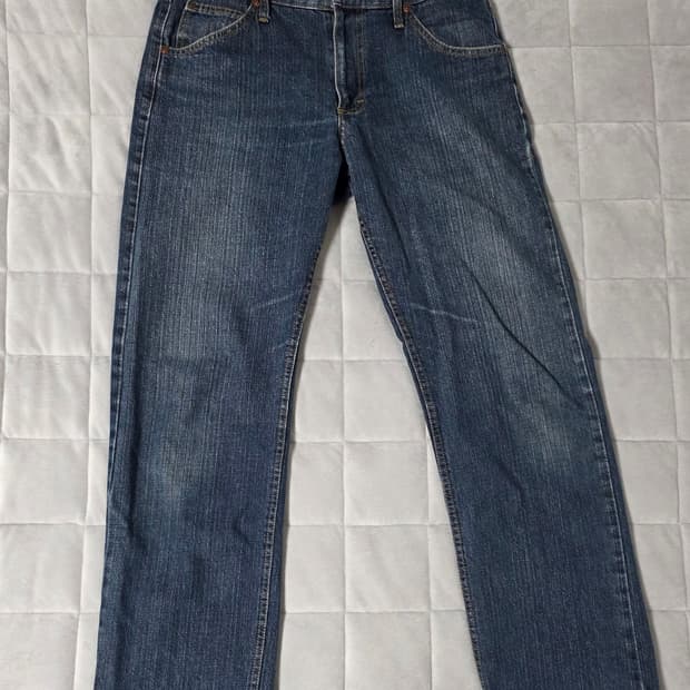 [31] lee 빈티지 워싱 스트레이트 청바지