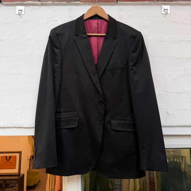 Paul Smith 폴스미스 블랙 코튼 블레이저 L