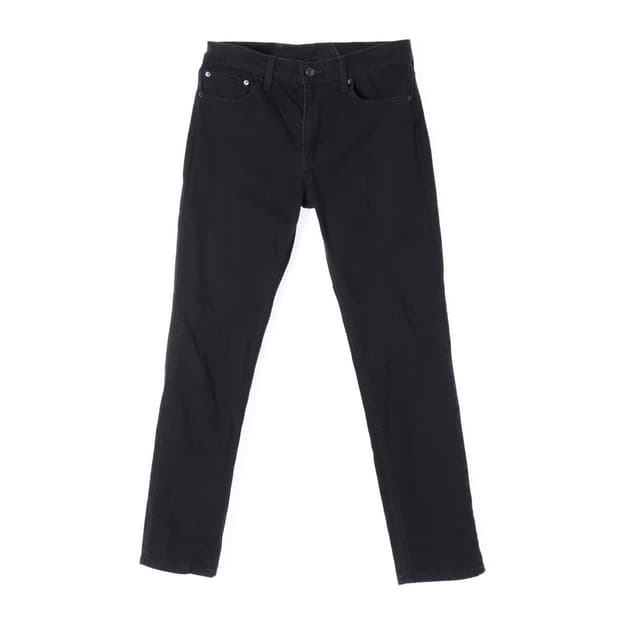 LEVIS 511 딥 흑청 워싱 데님 팬츠 32