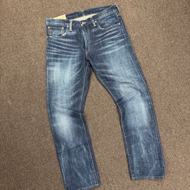 32)폴로 랄프로렌 빈티지 스트레이트핏 데님팬츠