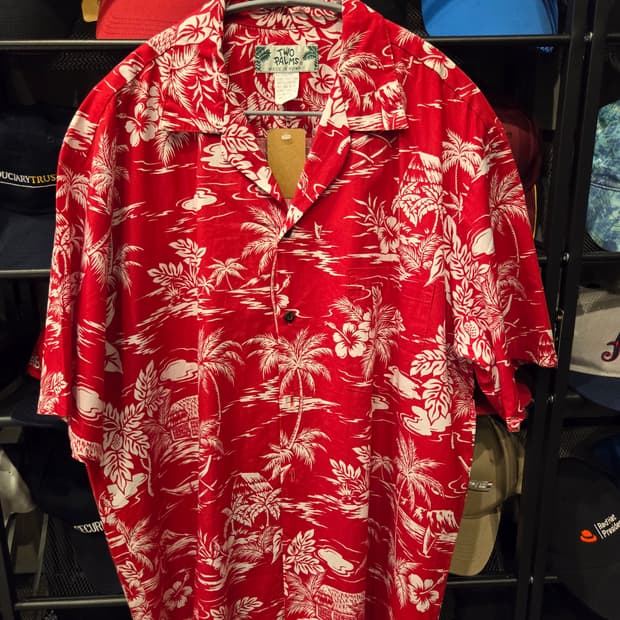 하와이안 셔츠. 상태최상. Made in hawaii
