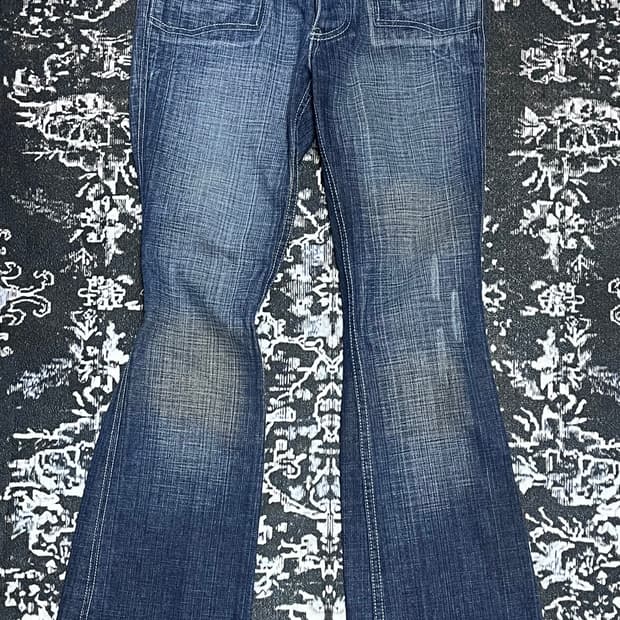 00's y2k 데님 부츠컷 26