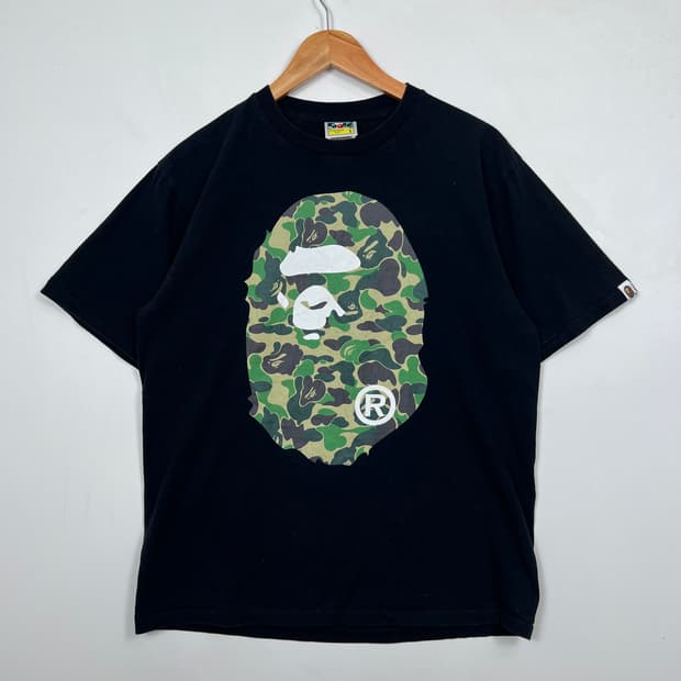 BAPE 베이프 카모 빅사루 반팔티