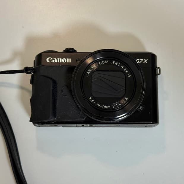 캐논 PowerShot G7X Mark2 블랙