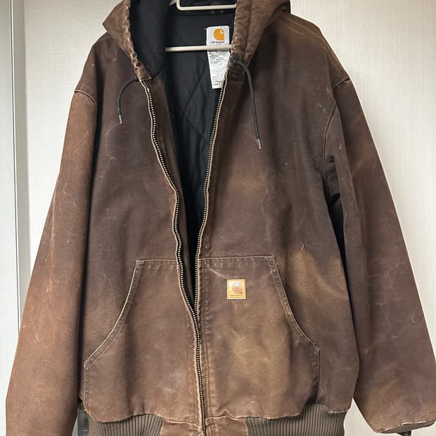 최상급 칼하트 j130 다크브라운 XL