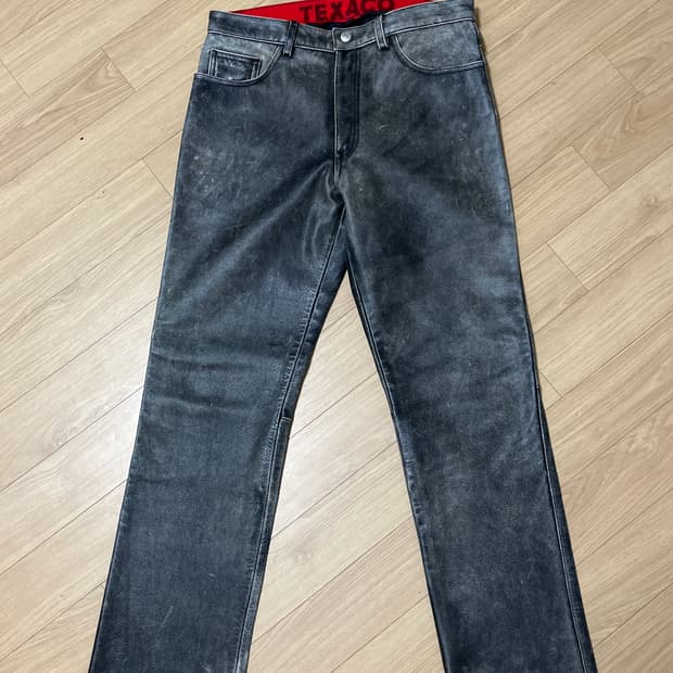 빈티지 양가죽바지