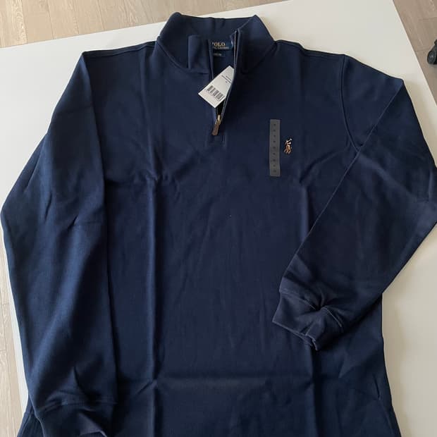 폴로 에스테이트 리브 쿼터 풀오버 집업 XL