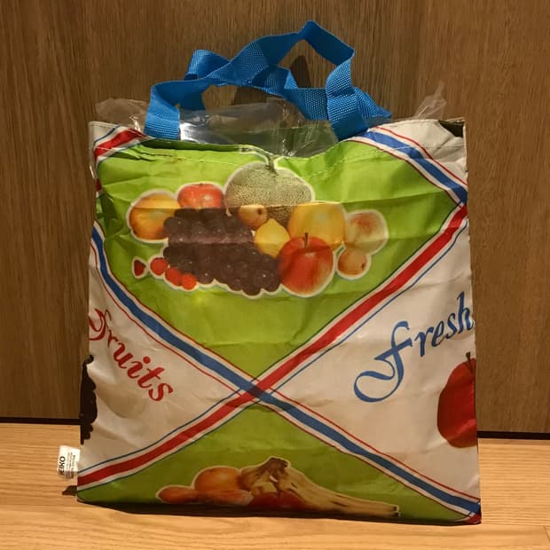 Heiko 후르츠 패턴 장바구니