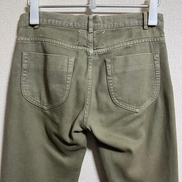maison martin margiela denim pants