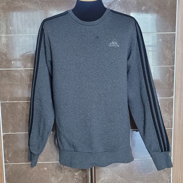 (남성100사이즈)아디다스 맨투맨(기모)