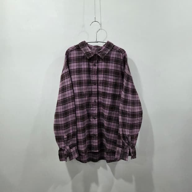 갭 키즈 타탄체크 셔츠 M/8