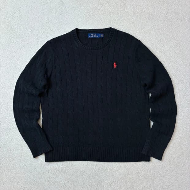 폴로 랄프로렌 시그니처 신형 꽈배기 니트 PN5908