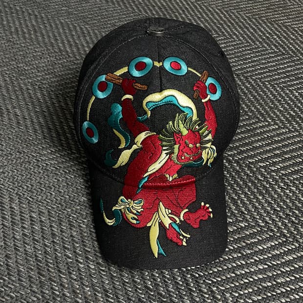 TOUCH YOUR HEART y2k 빅 자수 볼캡o 4834