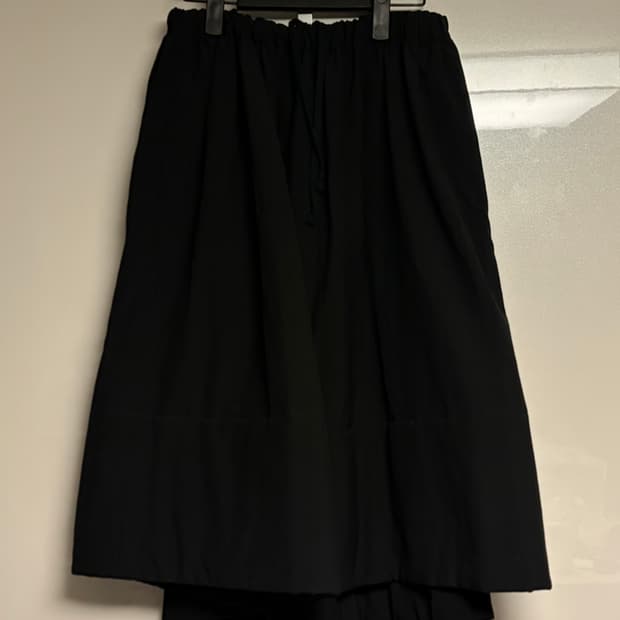 꼼데가르송 스커트 블랙 꼼꼼 