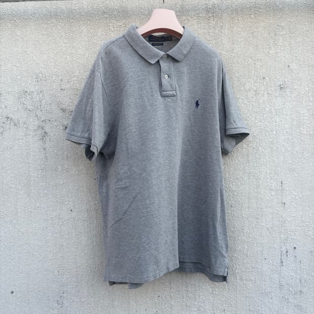 폴로 랄프로렌 그레이 블루포니 PK반팔 티셔츠