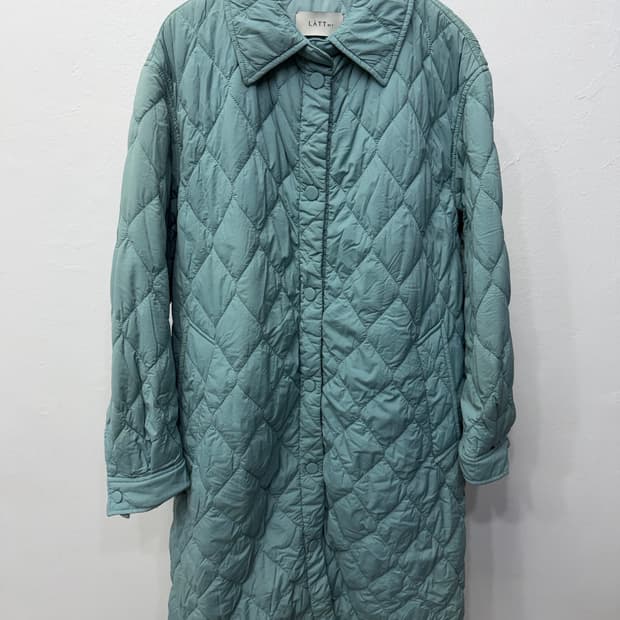 정품) 레트바이티 한섬 루즈핏 퀼팅 자켓 82