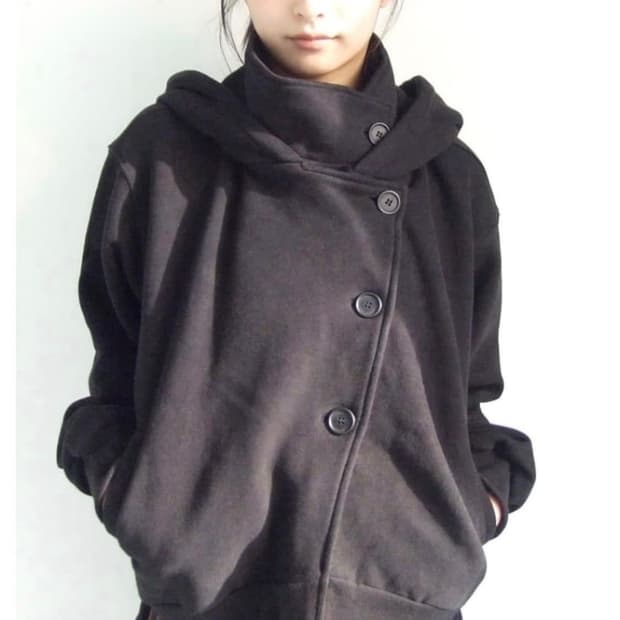 오스하이 하이넥 후드집업