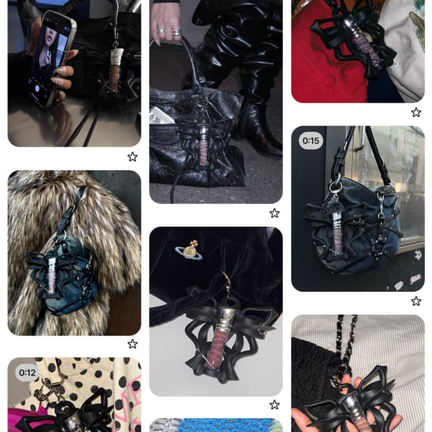 리스키 지미 립 글로스 키링 키체인