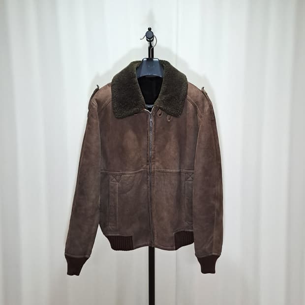 (택포) MADE IN USA 시어링 양가죽 양털 무스탕 105 B32