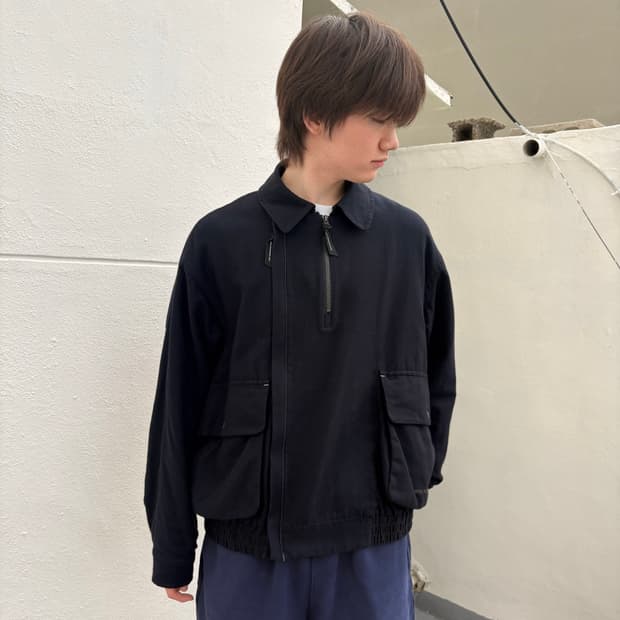AND WANDER NAVY C/W BLOUSON(L)
