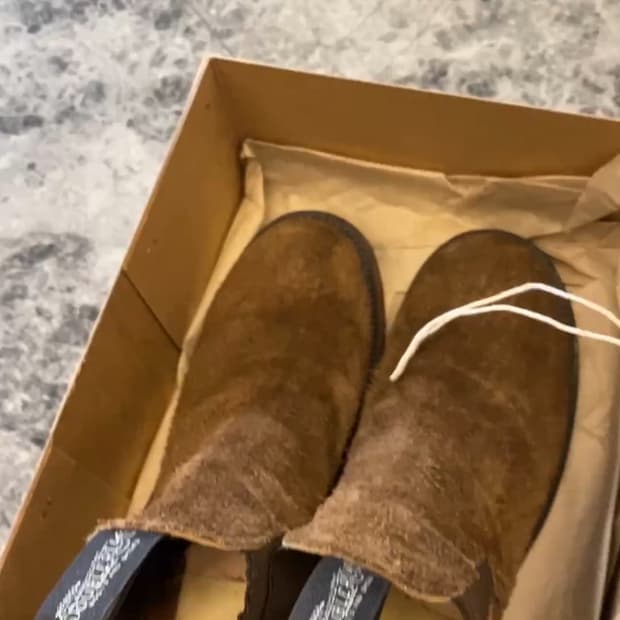 RRL 콩그레스 러프아웃 스웨이드 첼시 부츠 9D