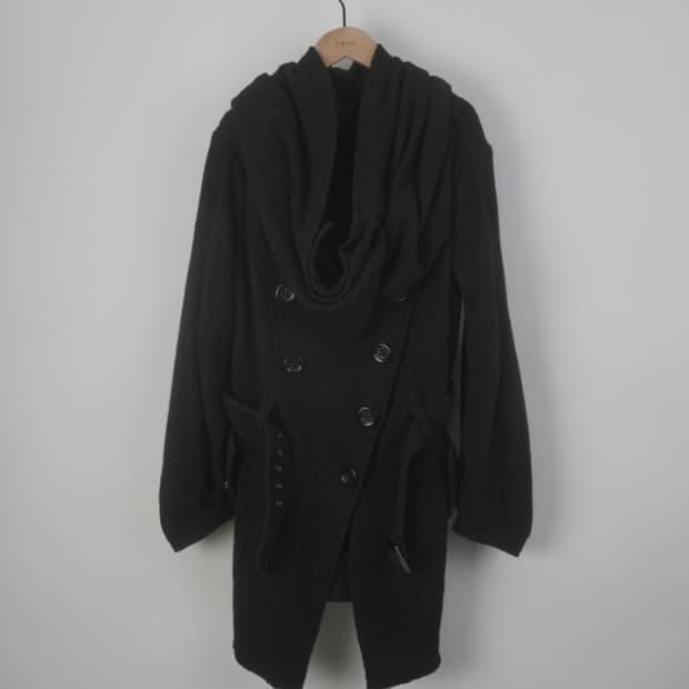 Vintage drape coat