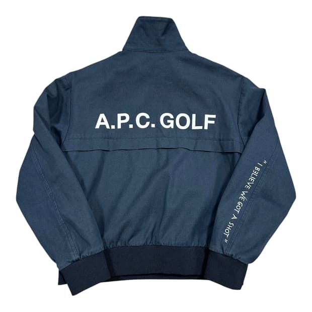 ✨ (바배) A.P.C 아페쎄 골프 반집업 스웻 셔츠 맨투맨