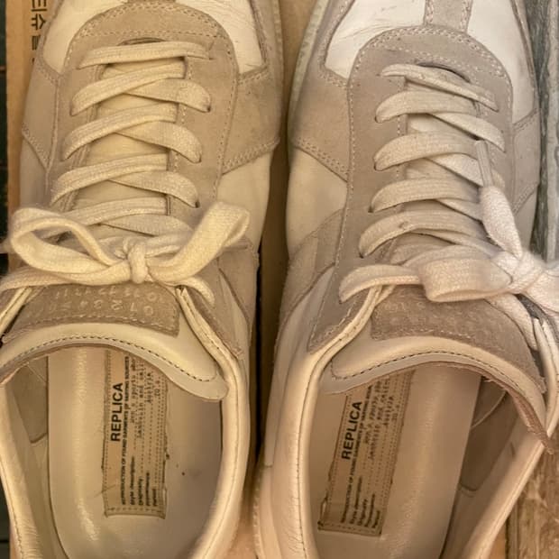 메종 마르지엘라 레플리카 독일군 스니커즈